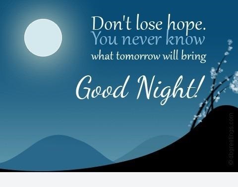 cute good night wallpapers for facebook