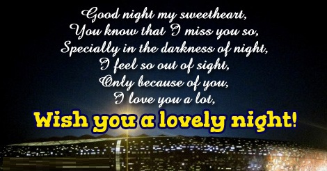 Good Night Messages for Boyfriend - Romantic, Lovely Messages
