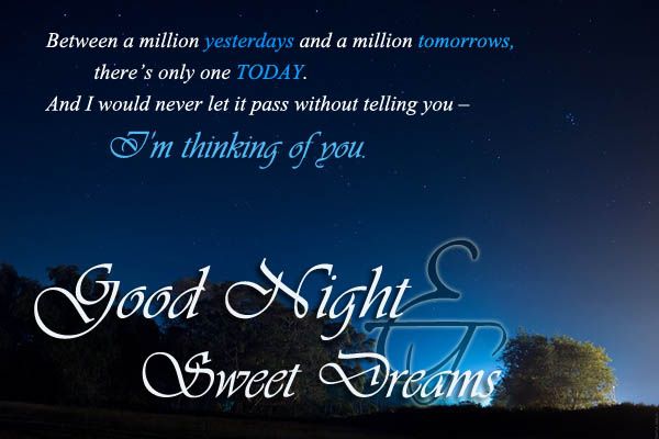 Good Night Love Messages for Wife, Husband, Girlfriend or Boyfriend