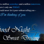Good night wishes to her