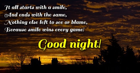 Good night messages and images : Good night wishes and pictures