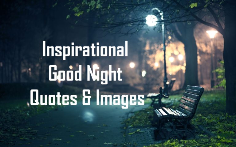 Inspirational Good Night Quotes Images