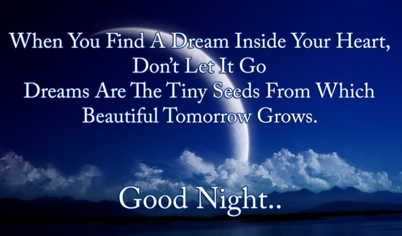 Inspirational Good Night Quotes