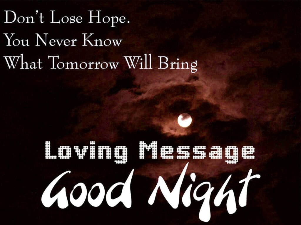 good night love text message