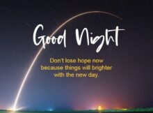 Motivational Good Night Quotes